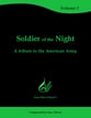Soldier of the Night Concert Band sheet music cover